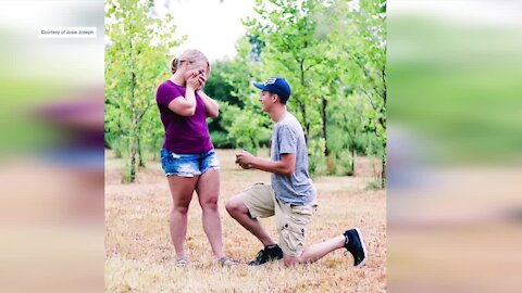 Jake and Josie's parents are long-time friends, and they knew each other as children.