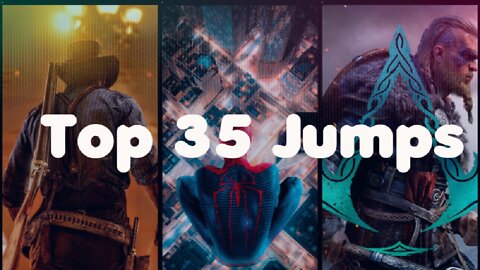Jumping From the HIGHEST Points 35 Different Games