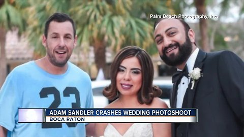 Adam Sandler surprises couple at Boca Raton wedding