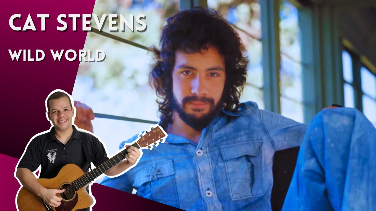 Como tocar WILD WORLD (Cat Stevens) - Aula Completa + PDF