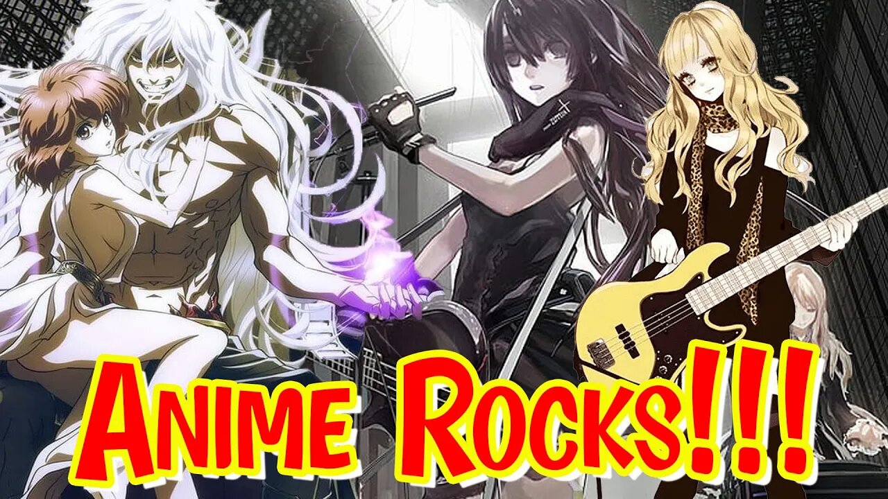 Anime's Relationship with Rock and Heavy Metal Music #anime #rock #heavymetal