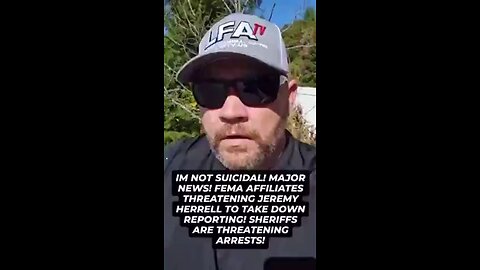 FEMA threatening arrest!