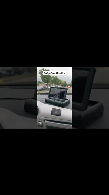 Baby Car monitor #shorts #baby #cars