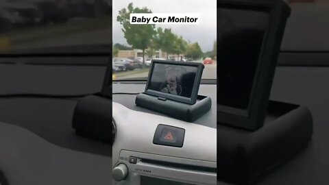 Baby Car monitor #shorts #baby #cars