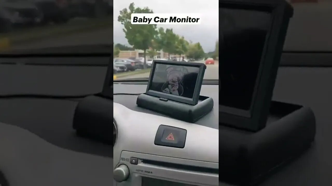 Baby Car monitor #shorts #baby #cars