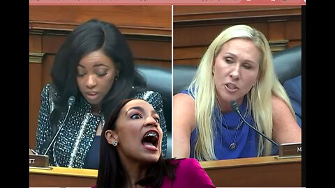 MTG Goes Head To Head With AOC & Rep. Crockett!