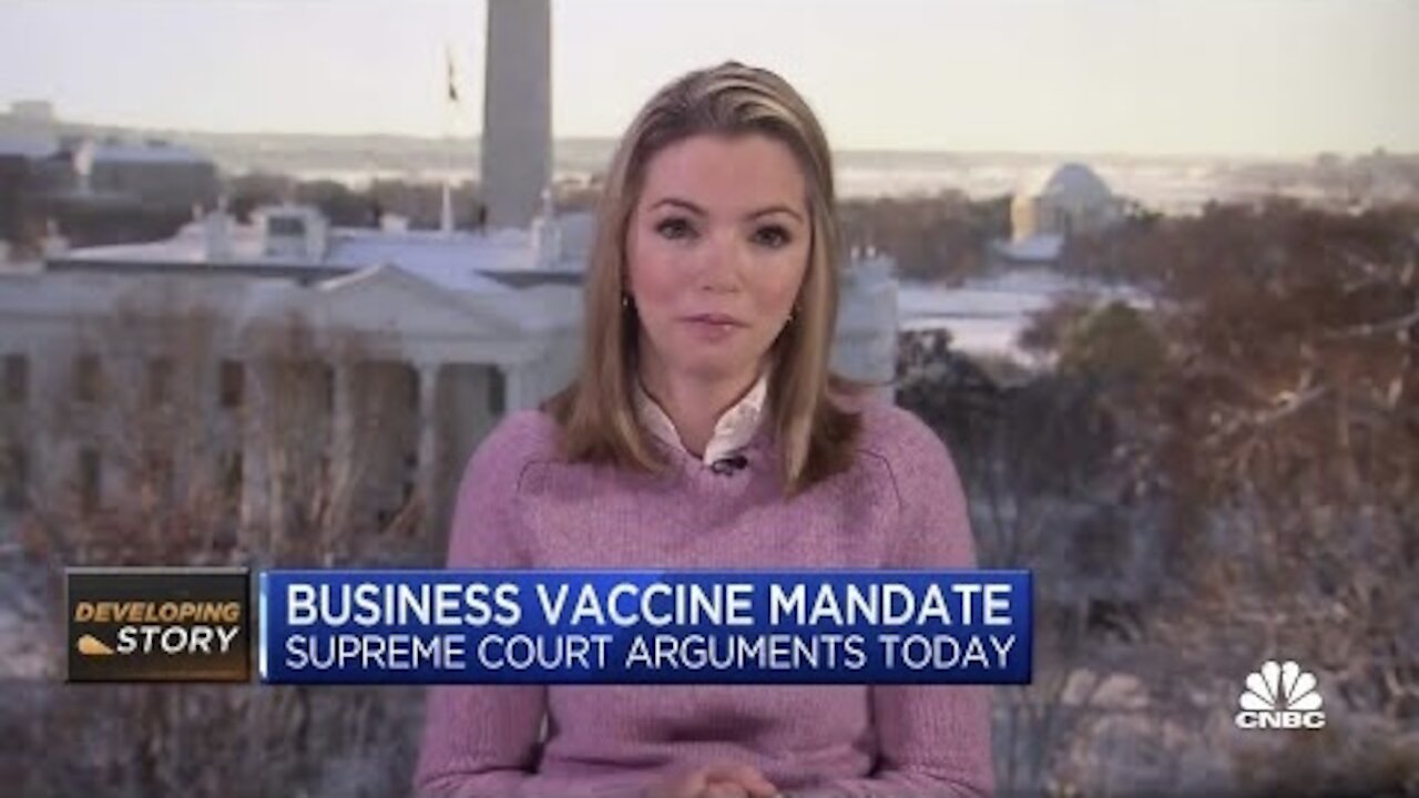 Supreme Court hears arguments over Biden's Covid vaccine mandate on large businesses