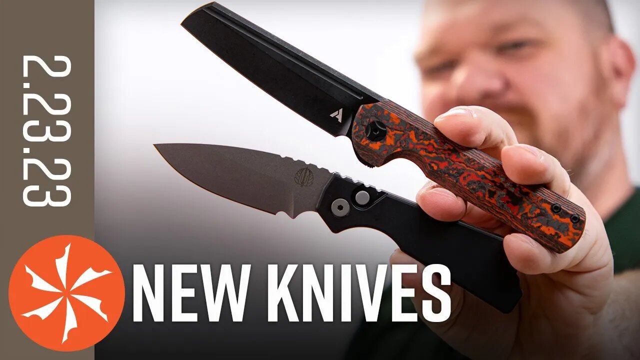 New Knives for the Week of February 23rd, 2023 Just In at KnifeCenter.com