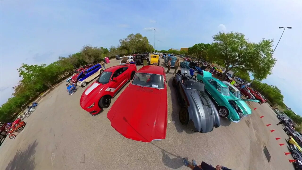 Boy Scouts of America Troop 854 at the "Hot Rods for Heroes" Car Show - Oviedo, Florida