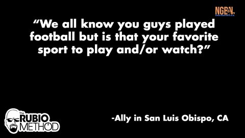 What are Monaghan’s and Rubio’s favorite Sports to Watch?