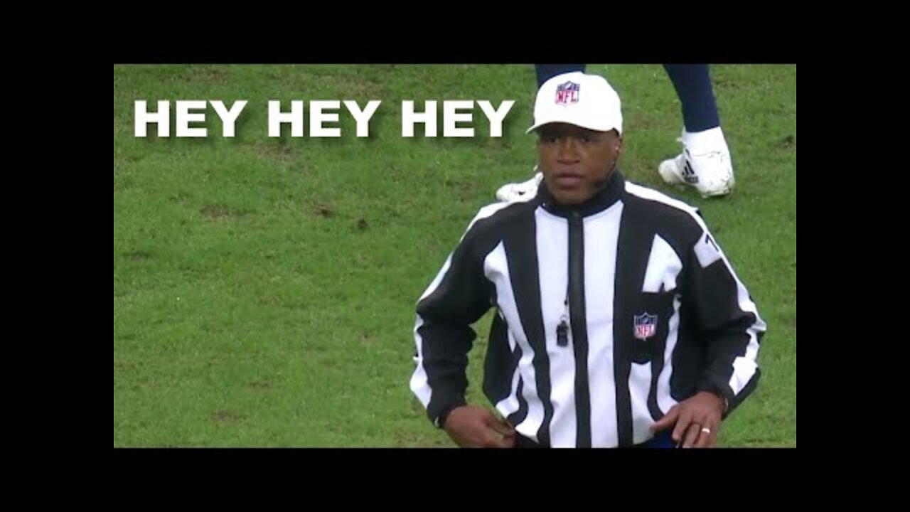 NFL Funniest Referee Moments of the 2021 Season