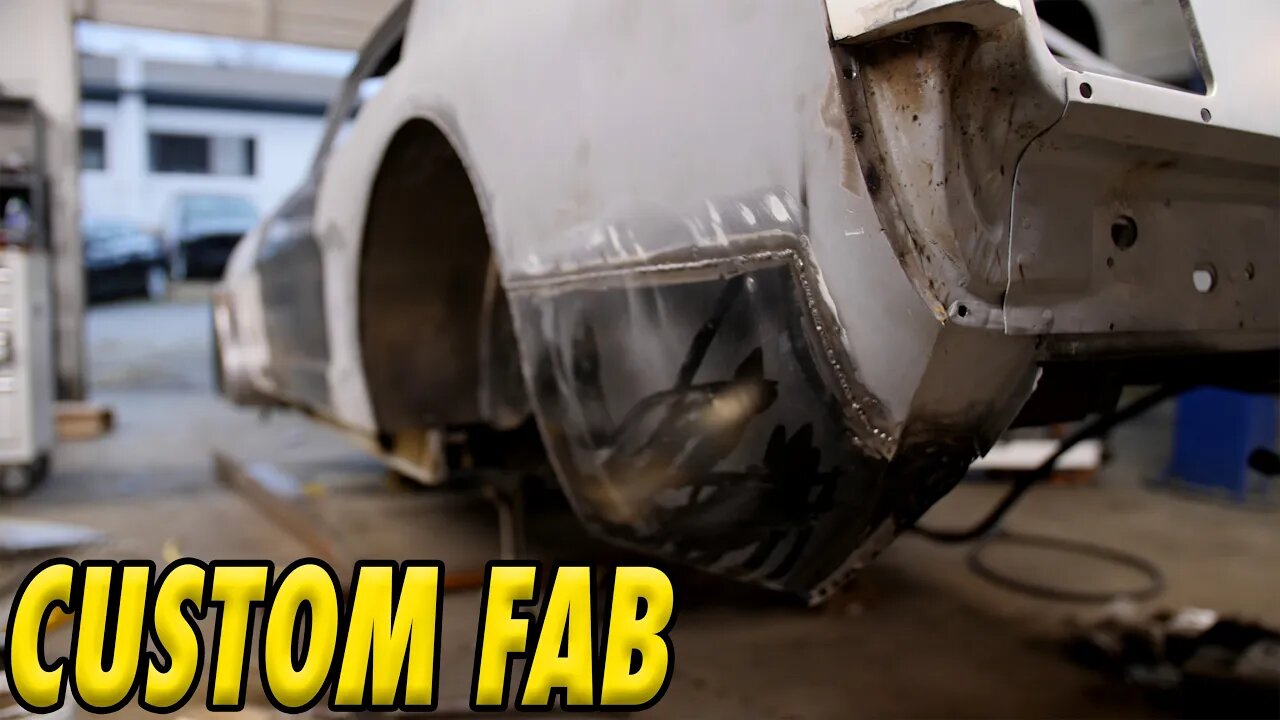 Building a Custom Wheel Well on Vtuned's Widebody 1965 mustang