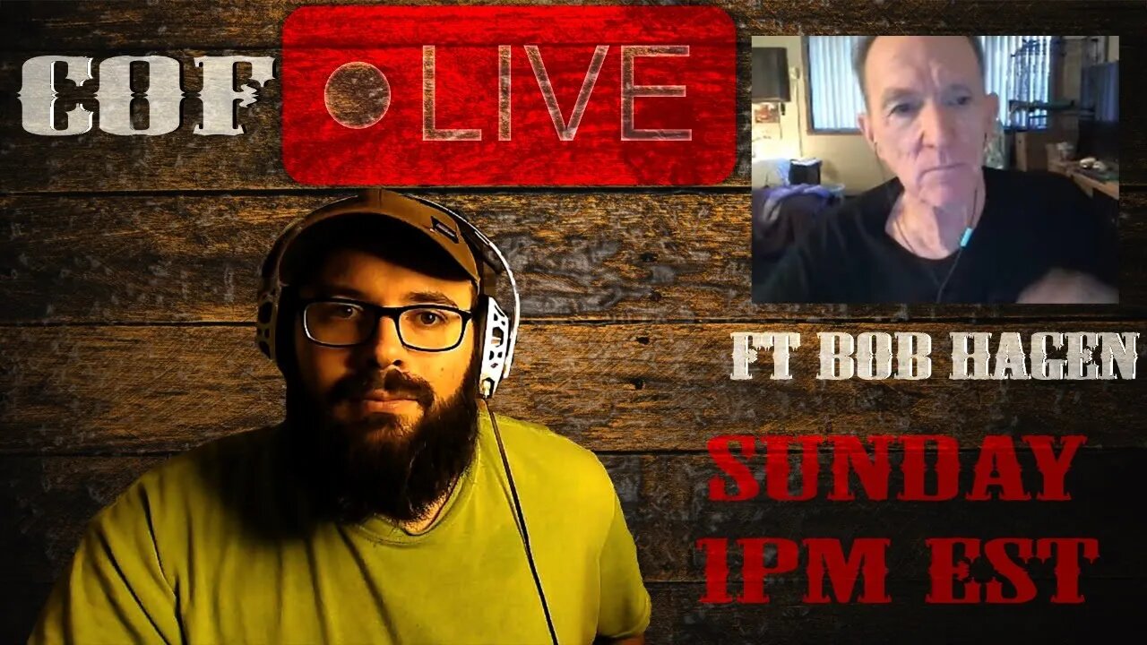 COF - LIVE - Sunday Fellowship 16 OCT 2022 - FT Bob Hagen