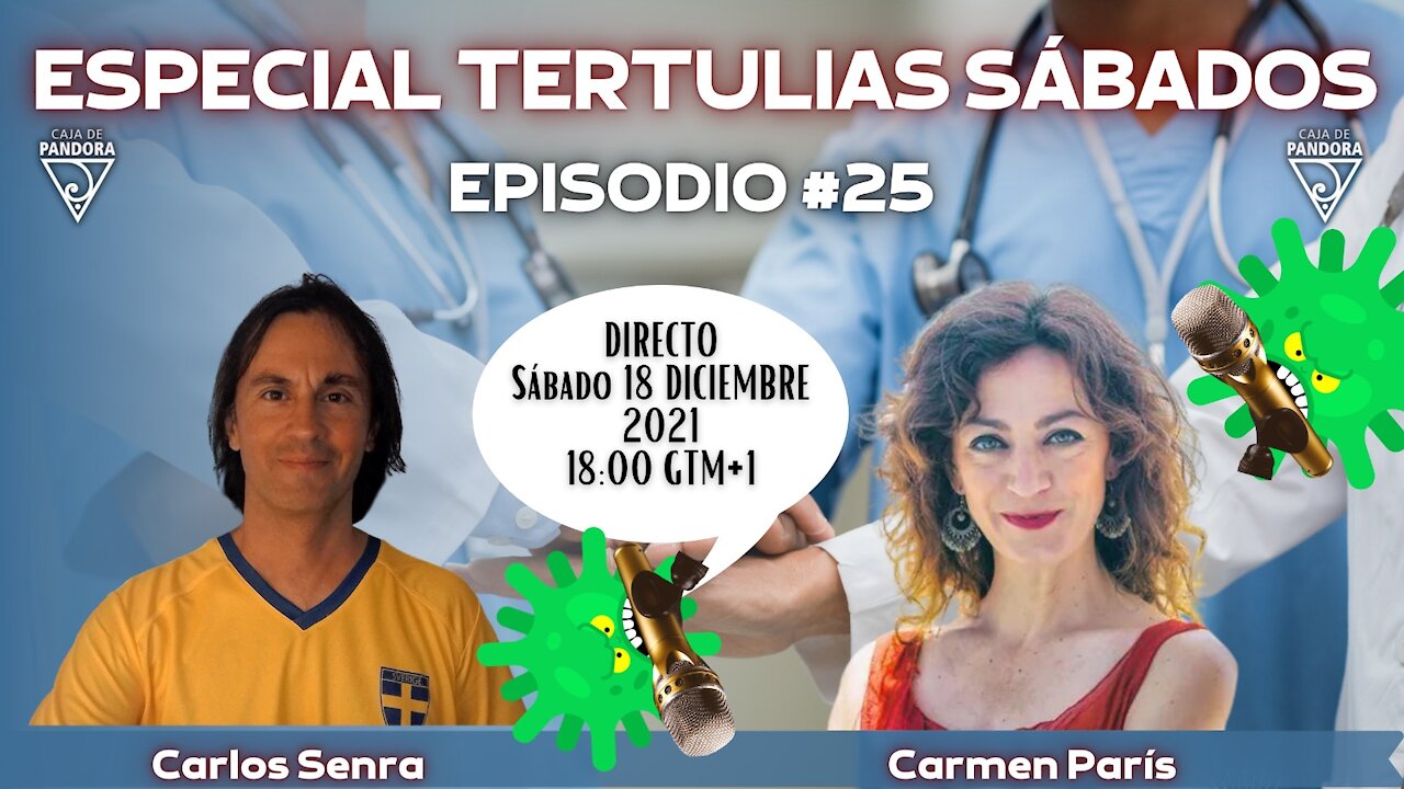 ESPECIAL TERTULIAS SÁBADOS #25: Carmen París con Carlos Senra.