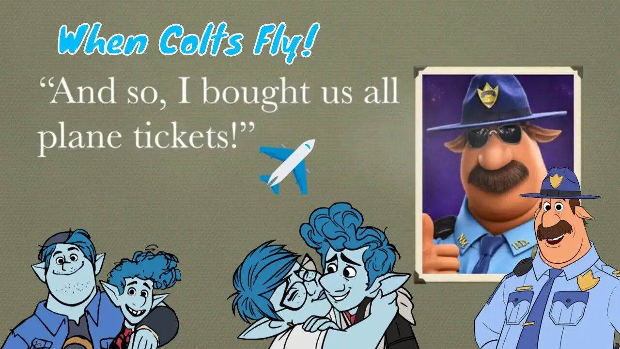 When Colts Fly An Onward Fanfiction! 2020 ✈