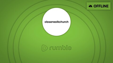 Sunday Service @ Closer Walk Church 11/10/24