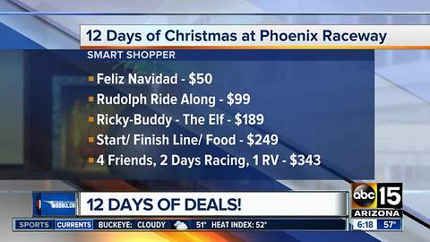 12 deals of days at Phoenix International Raceway