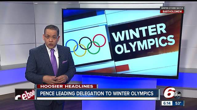 Vice President Pence leading U.S. delegation to Winter Olympics