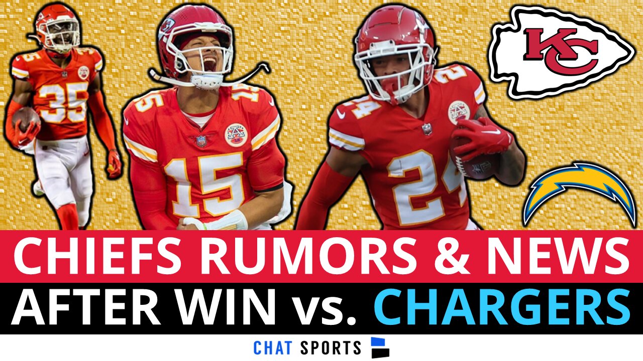 Kansas City Chiefs News & Rumors Following TNF Win Over Chargers