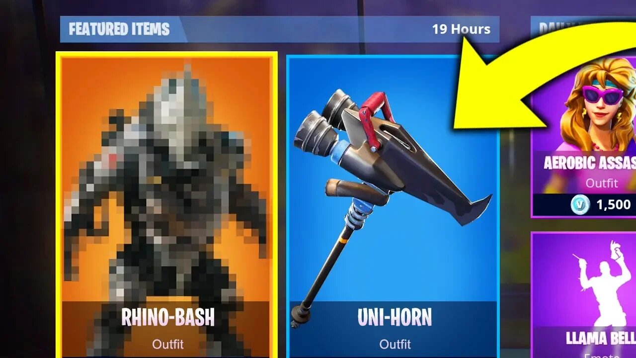 The NEW RHINO SKINS in Fortnite...