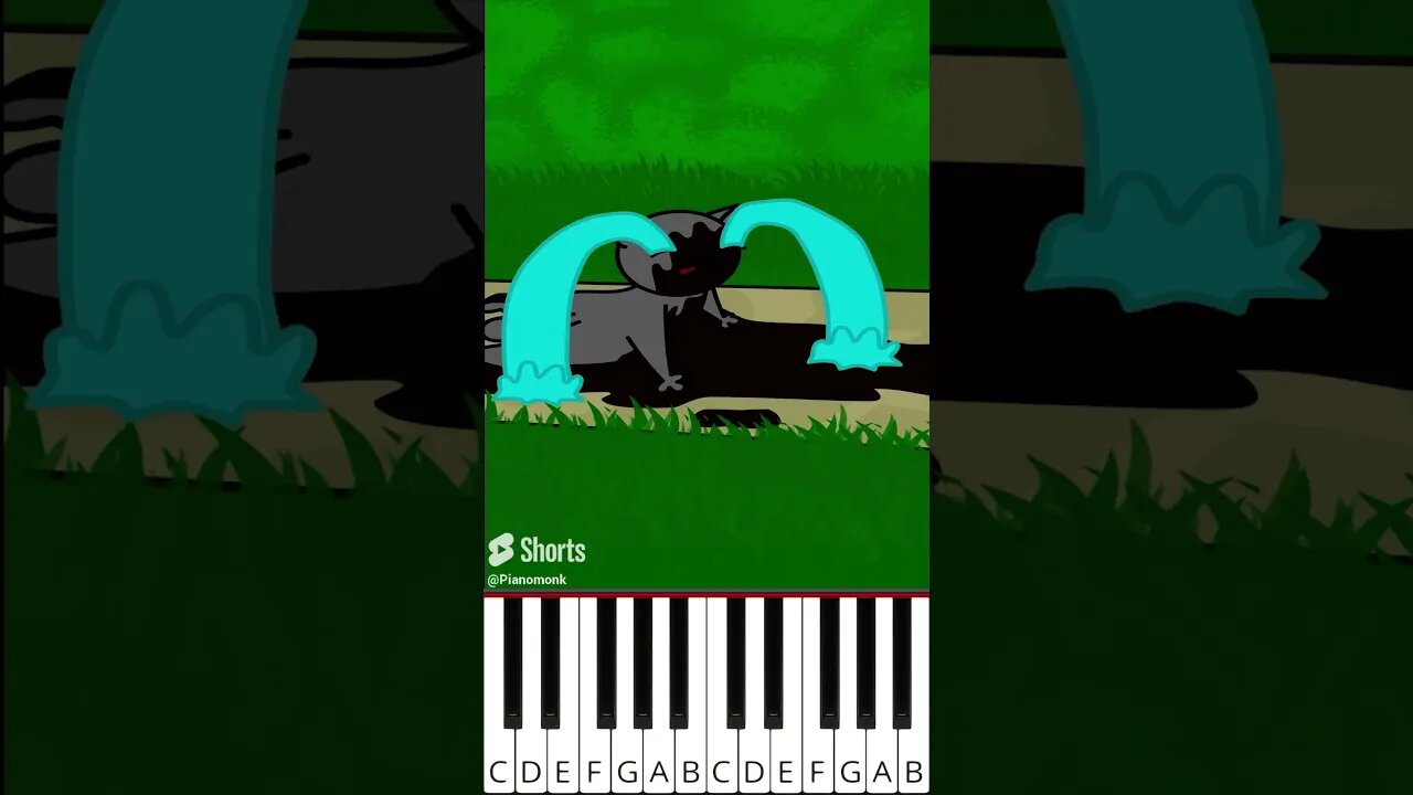 πΏ Sad story of a cunning cat πΌπ¦π¦π¦ (Funny Cartoon) (@MicroShorTik) - Octave Piano Tutorial