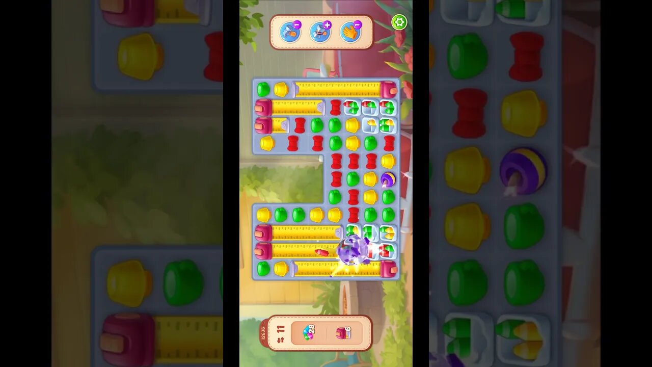 Shorts Playrix Homescapes Gameplay Walkthrough Level 12636-010