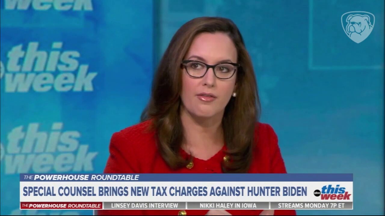 'Hookers And Blow, Literally': Ex DOJ Spox Sarah Isgur Schools ABC Panel On Hunter Biden's Tax Case