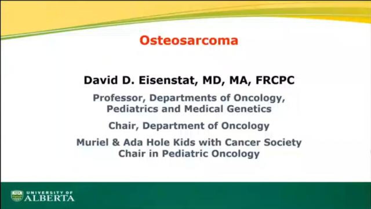 Graphene oxide toxicity in osteosarcoma