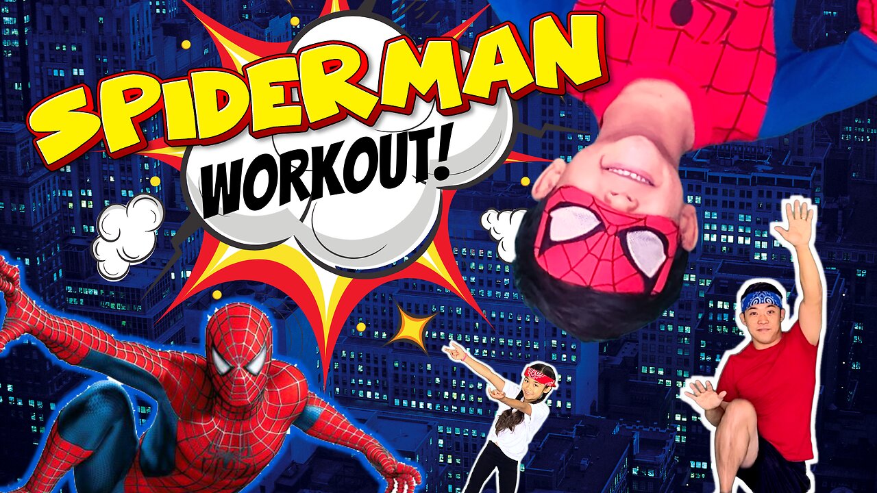 🕸️ Marvel SPIDER-MAN Kids Brain Break | Funny Fitness + Workout