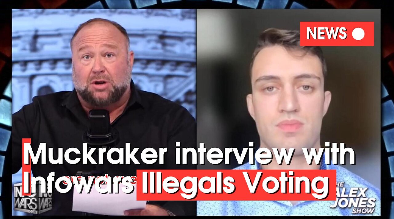 Alex Jones interview with Muckraker about illegals voting.