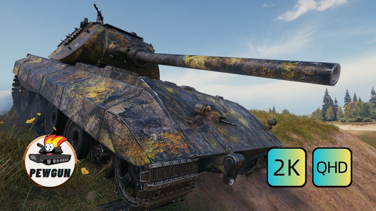 TIGER-MAUS 戰車英雄的傳奇之路！ | 7 kills 10k dmg | world of tanks | @pewgun77