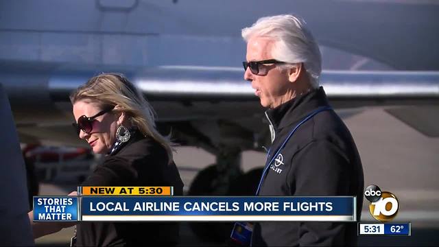 Cal Jet cancels flights from Carlsbad to Vegas, again