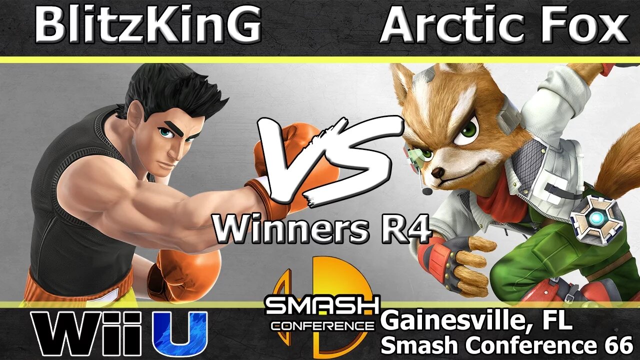 BlitzKinG (Little Mac) vs. Artic Fox (Fox) - Winners R4 - SC66