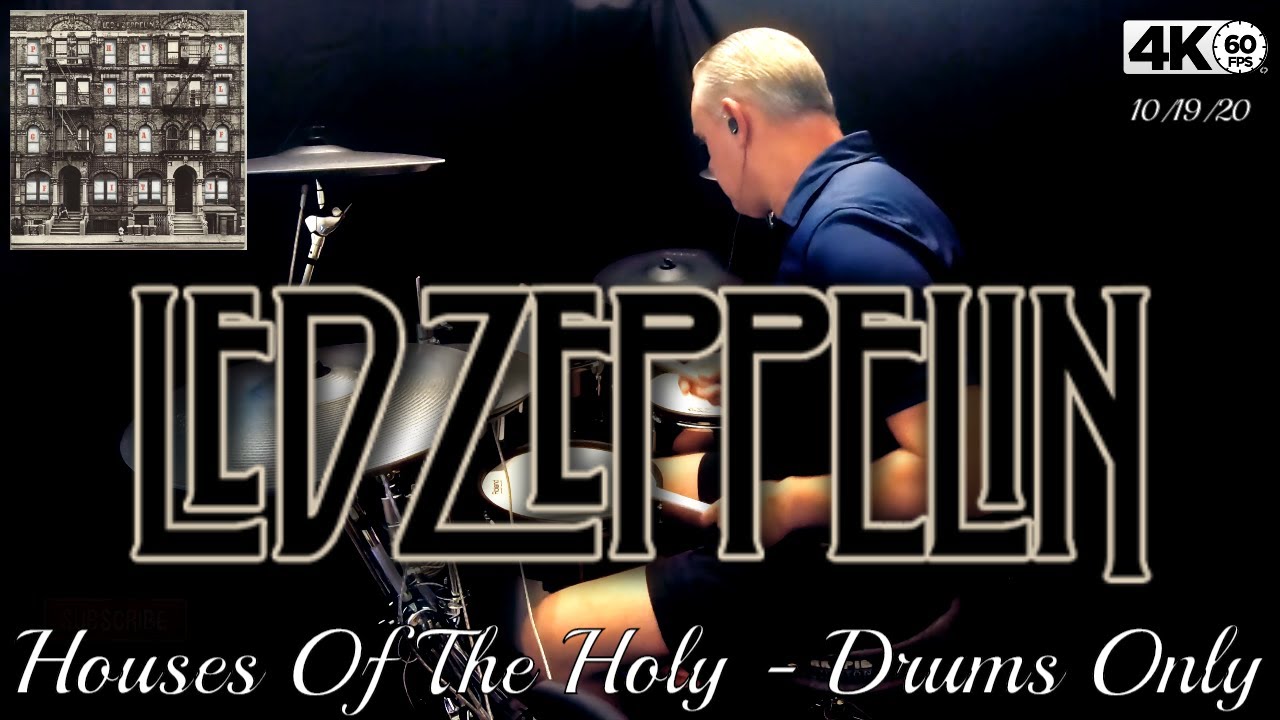 Led Zeppelin ‎– Houses Of The Holy - Drums Only