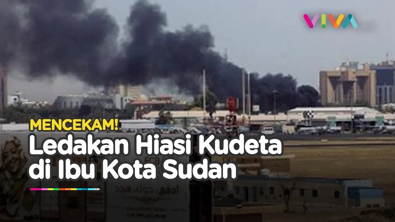 Kondisi Mencekam Sudan! Jet Tempur hingga Ledakan Hiasi Pertarungan Militer