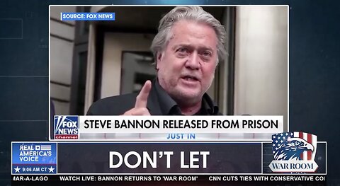 STEVE BANNON RETURNS TO WAR ROOM - COMES OUT FIGHTING! - SLAMS PELOSI!