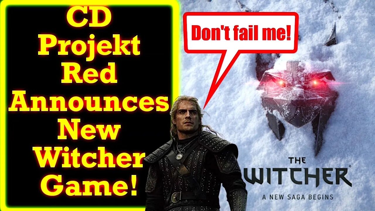 CD Projekt Red Announces The Witcher 4! This Game Needs to be PERFECT!