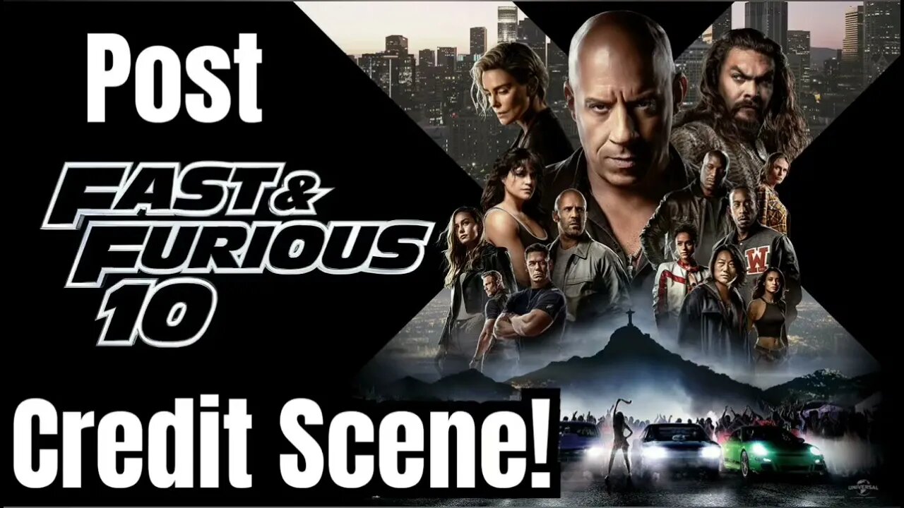 Fast & Furious 10 POST CREDIT SCENE!!! 😱❤️🤯💯😎☠️🔥🍿🥳👌