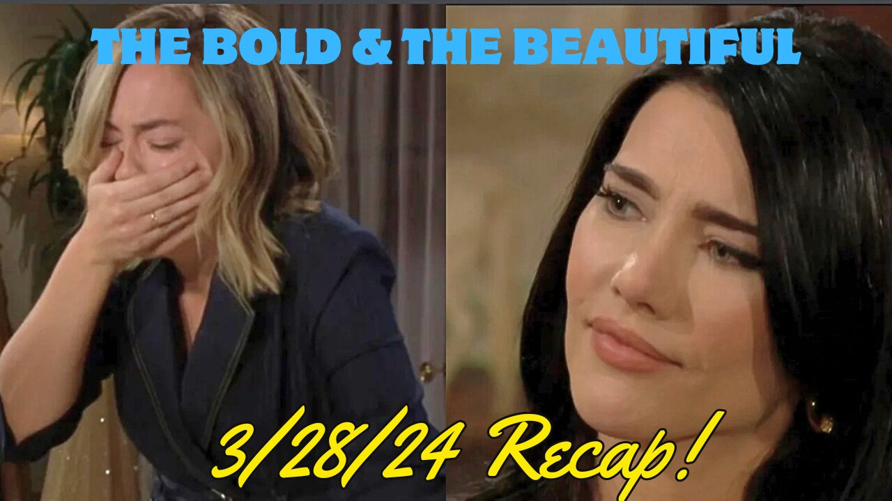 Douglas Tells Hope That He’s Leaving With Thomas And She Can’t Stop Him, Steffy Feels Vindicated!