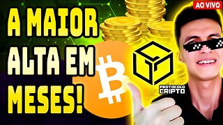 🟢 GALA GAMES + BITCOIN A MAIOR ALTA EM MESES! ANÁLISE