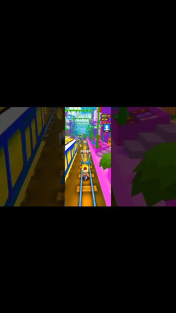 FLYING IN THE AIR PLAY SUBWAY SURF 👍🏻