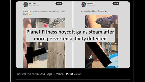 Planet Fitness member takes pics of erection in changing room and puts on Twitter