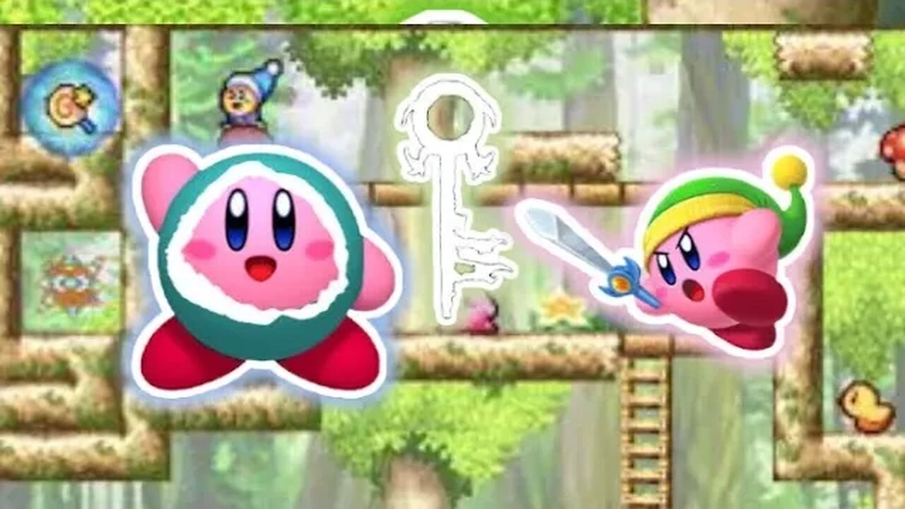 Mais uma fase de Kirby! no GBA