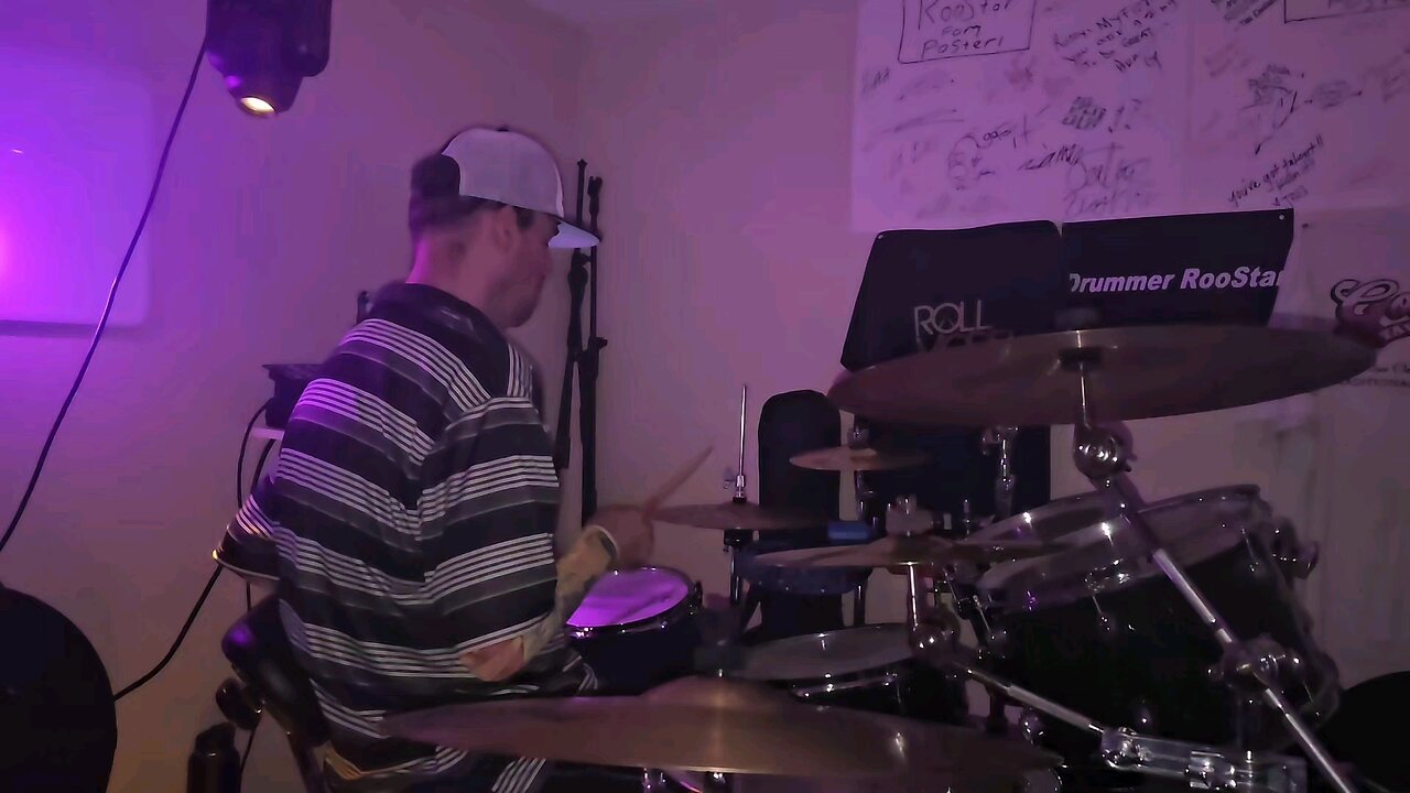 September 18th 2024 Legally Blind Drummer RooStar. Jimmy Buffett - Margaritaville Drum Cover.