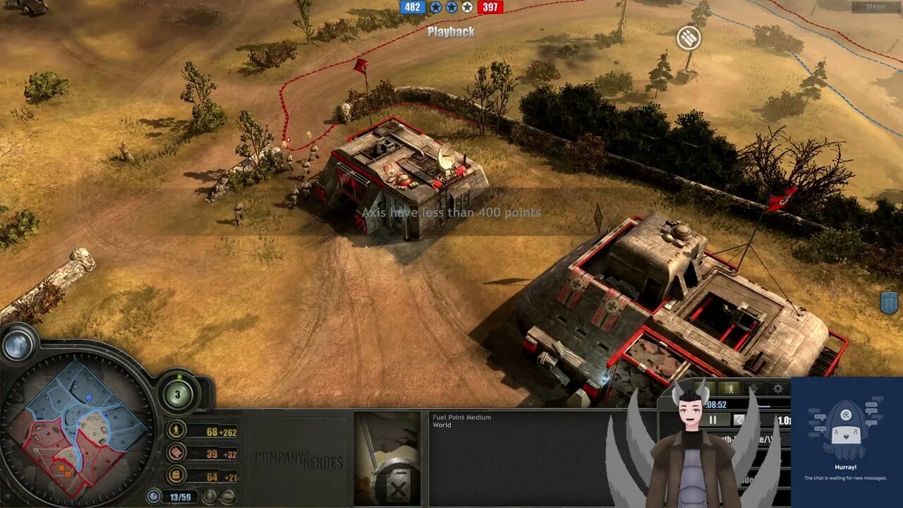 Palatinose (Panzer Elite) vs Death Machine (US) || Company of Heroes 1