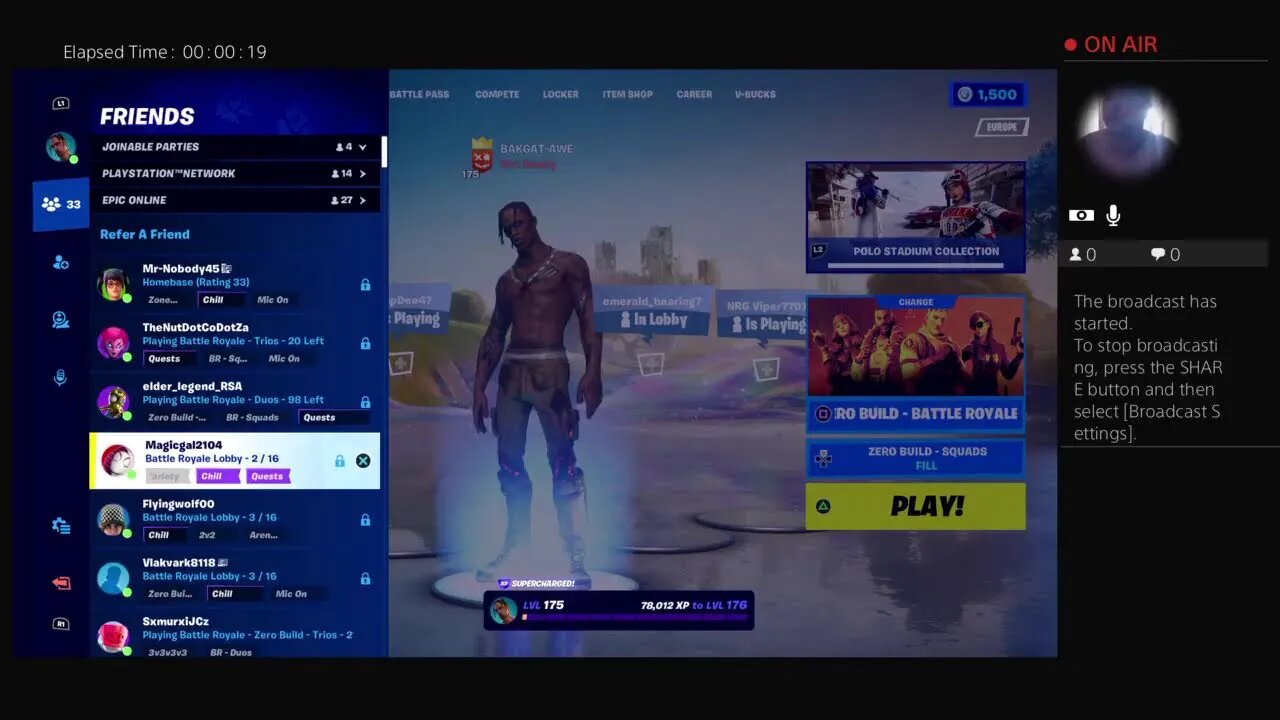 Fortnite Sunday chills