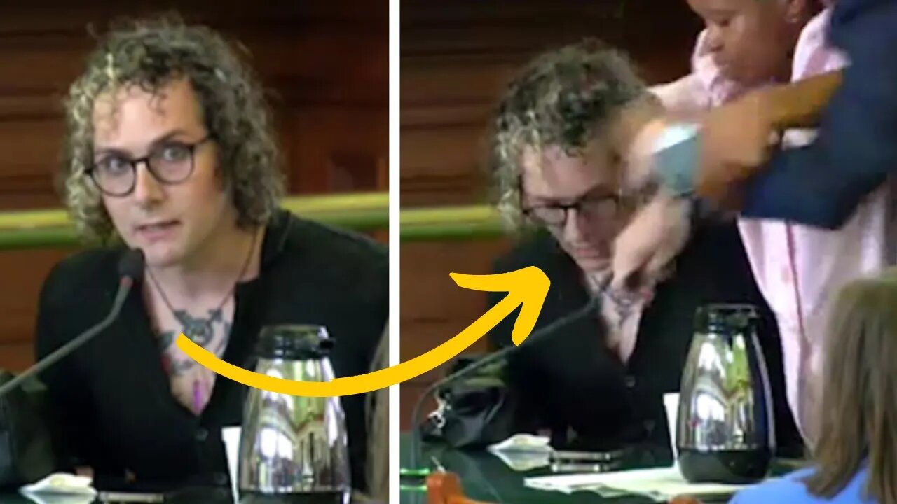 CHAOS in Texas Senate as Trans Speaker Won't Give Up Microphone