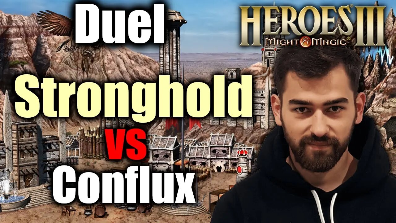 Stronghold vs Conflux | Gluhammer Heroes HotA 3 Multiplayer PL
