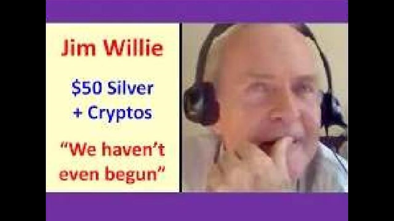 JIM WILLIE - SILVER & CRYPTOS