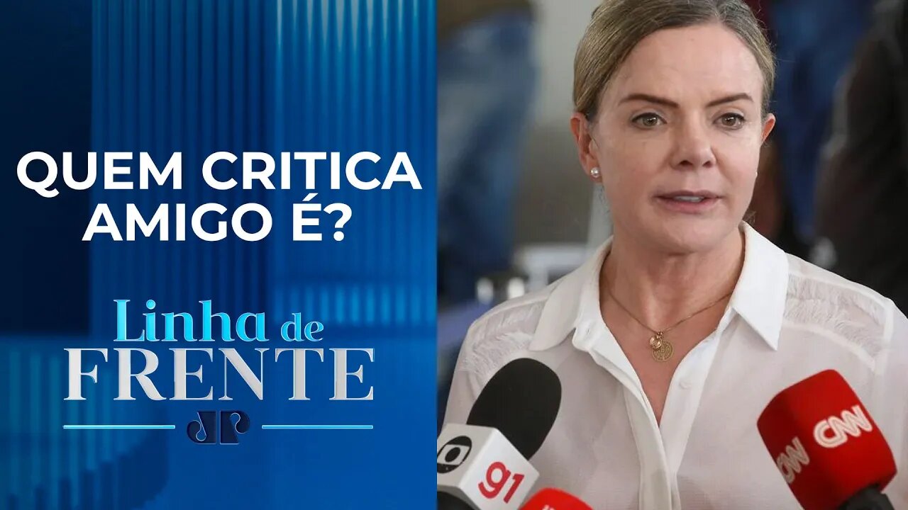 Gleisi Hoffmann volta a criticar nova proposta fiscal de Haddad | LINHA DE FRENTE